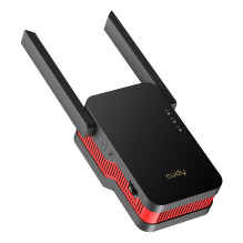 Cudy RE3000 network extender Network repeater Black, Red 10, 100, 1000 Mbit / s Cudy RE3000 network extender Network repeater Black, Red 10, 100, 1000 Mbit / s