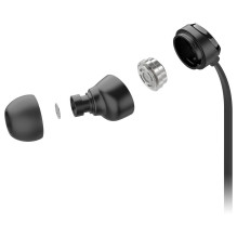 Laidinės ausinės su mikrofonu MOTOROLA Earbuds 3-S juodos