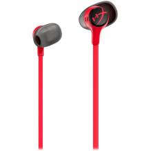 Laidinės ausinės, 3,5 mm jungtis, HyperX Cloud Earbuds 2, 1,2 m, raudonos