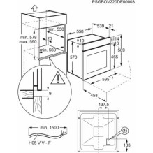 „Electrolux LOF4P06BK“ „Electrolux LOF4P06BK“