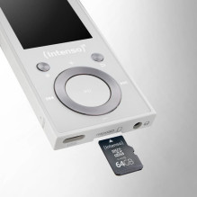 MP3 PLAYER 64GB WHITE / 3717492 INTENSO MP3 PLAYER 64GB WHITE / 3717492 INTENSO