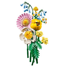 Constructor - LEGO Set - ICONS 10347 Small Sunny Bouquet 373 Pieces 80x220x50 mm