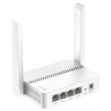 Belaidis Maršrutizatorius - Cudy WR1200E Dual-band 867 Mbit / s 300 Mbit / s 4 LAN Prievadai Baltas Belaidis Maršrutizatorius - Cudy WR1200E Dual-band 867 Mbit / s 300 Mbit / s 4 LAN Prievadai Baltas
