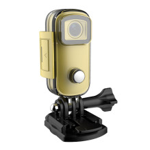 SJCam C100 Mini HD Action Thumb Waterpfoof 30m kamera Magnetinis korpusas Wi-Fi Live Mode Geltona
