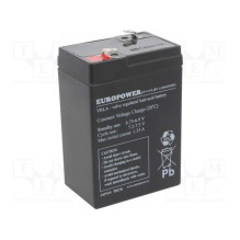 EUROPOWER BATTERY 6V 4.5AH...