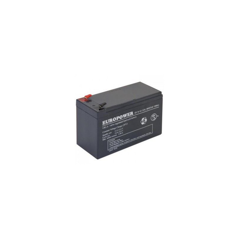 EUROPOWER EMU akumuliatorius 12V 9AH VRLA / EV9-12 T2