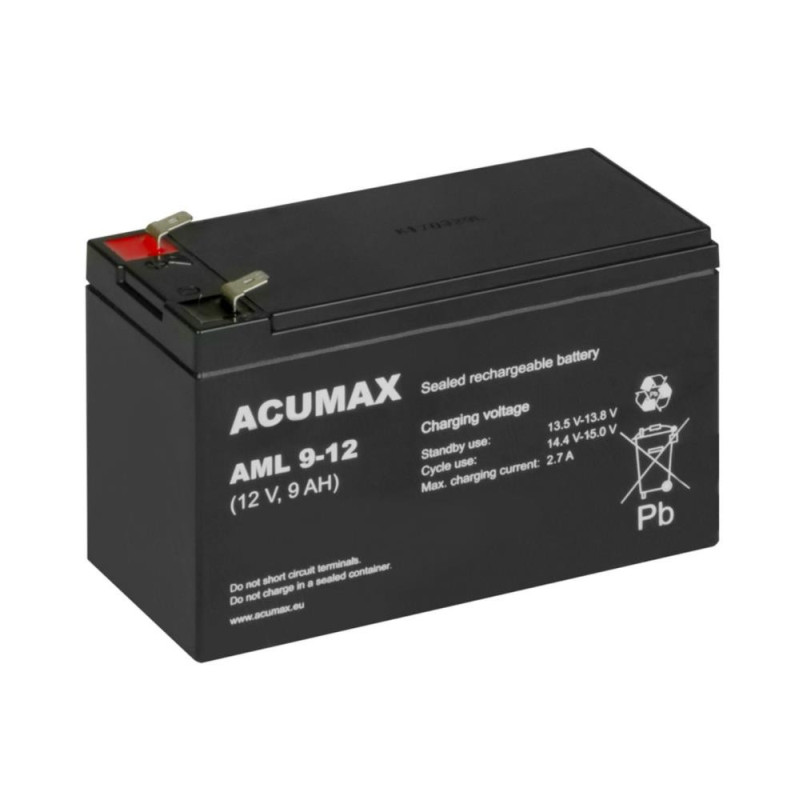 BATTERY 12V 9AH C20 / AML9-12T2 EMU