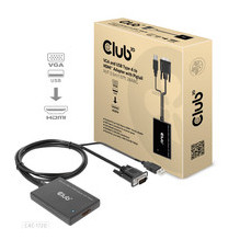 „Club3D“ adapteris VGA +...