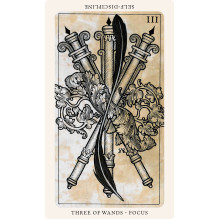 Tarot Cards The Medieval Feathers Blue Angel