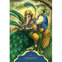 Blue Angel Whispers Of Lord Ganesha Oracle Kortos