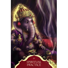 Blue Angel Whispers Of Lord Ganesha Oracle Kortos