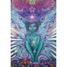 Blue Angel Beyond Lemuria Oracle Pocket Kortos