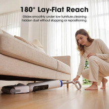 Lubluelu T9 Wet & Dry Vacuum with 180° Lay-Flat Reach White Lubluelu T9 Wet & Dry Vacuum with 180° Lay-Flat Reach White