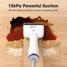 Lubluelu T9 Wet & Dry Vacuum with 180° Lay-Flat Reach White Lubluelu T9 Wet & Dry Vacuum with 180° Lay-Flat Reach White