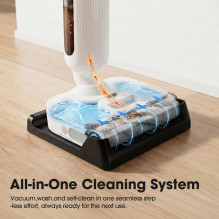 Lubluelu T9 Wet & Dry Vacuum with 180° Lay-Flat Reach White Lubluelu T9 Wet & Dry Vacuum with 180° Lay-Flat Reach White