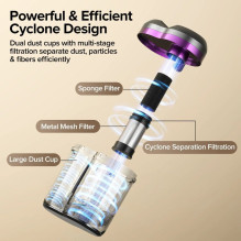 Lubluelu CM208 Anti-Mite UV Mattress Vacuum Cleaner