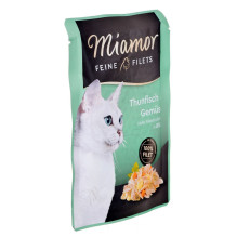 Miamor drėgnas kačių ėdalas su tunu ir daržovėmis 100 g