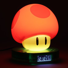 Paladone Super Mushroom Digital Alarm Clock