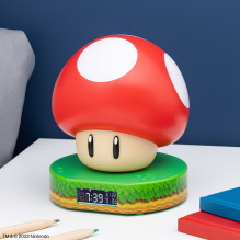 Paladone Super Mushroom Digital Alarm Clock