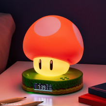 Paladone Super Mushroom Digital Alarm Clock