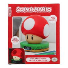 Paladone Super Mushroom Digital Alarm Clock