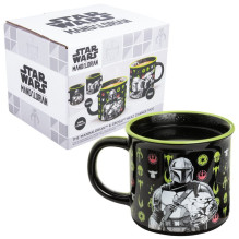 Paladone Mandalorian and Grogu Heat Change Mug