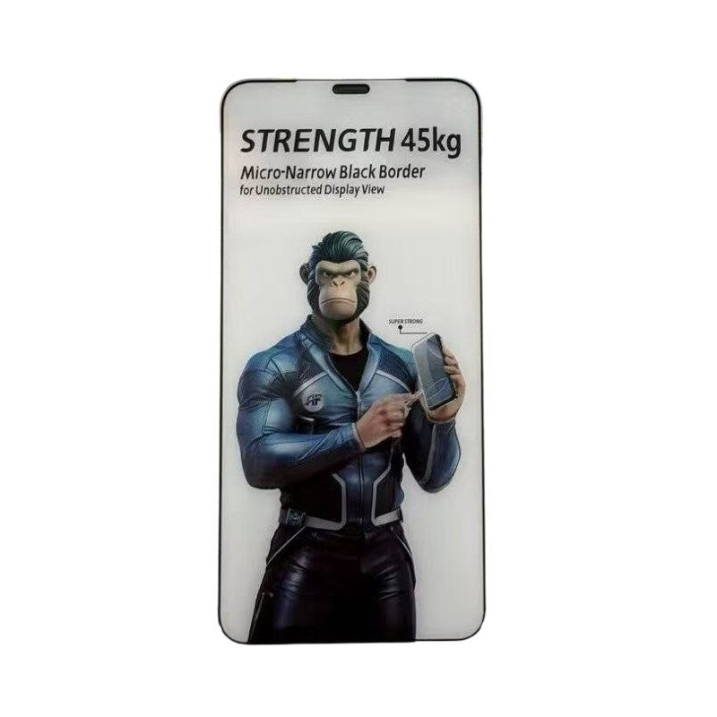 LCD apsauginis stikliukas "Strength Gorilla Micro-border" Samsung S942 S26 be įpakavimo