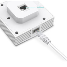 Prieigos Taškas - TP-LINK EAP650-WALL Wi-Fi 6 2976Mbps WPA3 PoE Gigabit
