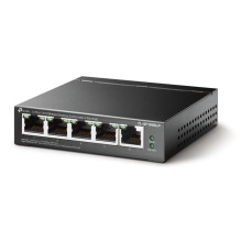 Tinklo Įranga - TP-LINK TL-SF1005LP 5-Port PoE Jungiklis 41W Galia