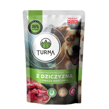 TURNA with game meat - wet dog food - 400g