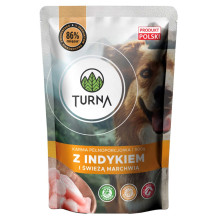 TURNA with turkey - wet dog...
