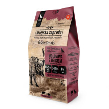 WIEJSKA ZAGRODA Leśne Smaki Beef with wild boar L - dry dog food - 9kg