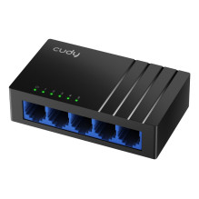 „Cudy GS105D“ tinklo komutatorius Gigabit Ethernet (10 / 100 / 1000) Juodas „Cudy GS105D“ tinklo komutatorius Gigabit Ethernet (10 / 100 / 1000) Juodas
