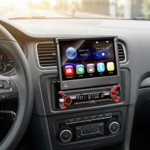 Audiocore AC9100 automobilio skaitmeninis radijas, juodas, raudonas Audiocore AC9100 automobilio skaitmeninis radijas, juodas, raudonas