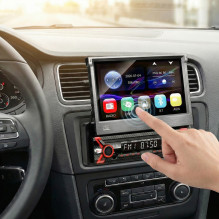 Audiocore AC9100 radio Car Digital Black, Red