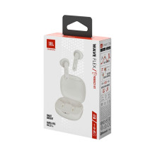 Wireless earphones JBL Wave Flex JBLWFLEXWHT white