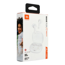 Wireless earphones JBL Wave Flex JBLWFLEXWHT white