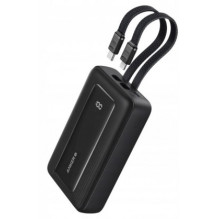 „Anker A1680G11“ 1000 mAh 30W USB-C + „Lightning“ laidas, juodas