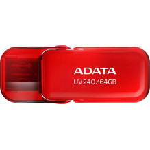 Adata 64GB UV240 USB 2.0 Red