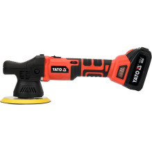 Elektros Įrankis - Yato YT-82920 Poliruoklis 1500-5000 RPM, 15 cm Pado Skersmuo, 1.8 kg, Juodas