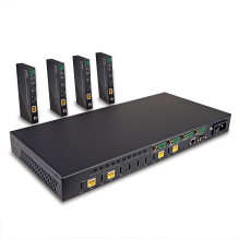 AV Ilgintuvas - LINDY Cat.6 HDMI 4K60 HDBaseT Matrix su 4 Imtuvais 150 m AV Ilgintuvas - LINDY Cat.6 HDMI 4K60 HDBaseT Matrix su 4 Imtuvais 150 m