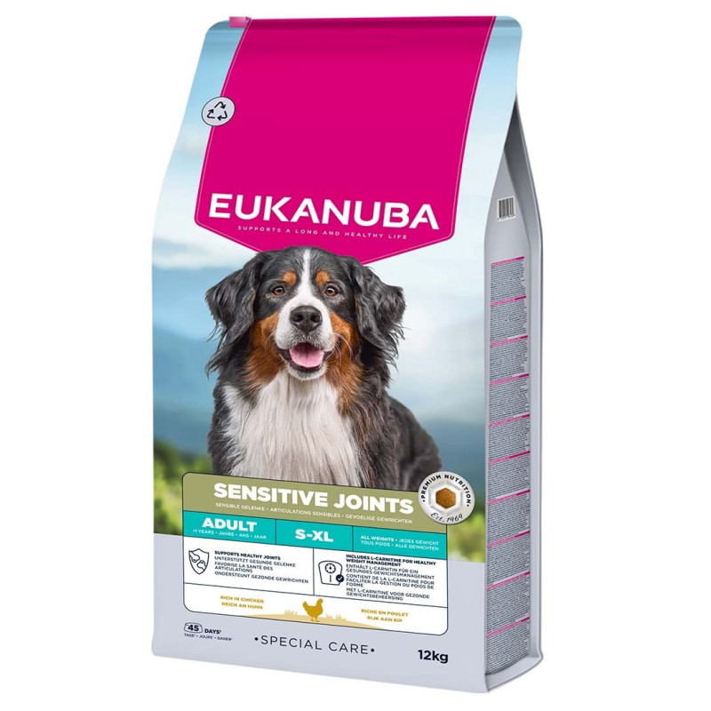 EUKANUBA Special Care Adult Dogs with Sensitive Joints - dry dog food - 12 kg