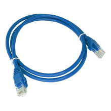 Tinklo kabelis - Alantec KKU5CZA1 Cat5e U / UTP 0.25m mėlynas