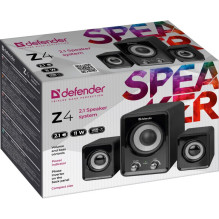 Computer Speakers - Defender Z4 2.1 11W, Black