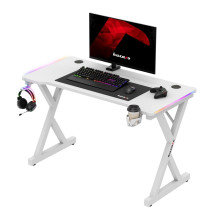 Huzaro Hero 2.3 RGB žaidimų stalas, baltas Huzaro Hero 2.3 RGB žaidimų stalas, baltas
