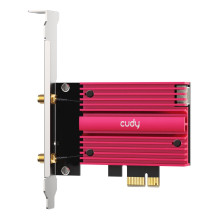 Cudy WE9300S network card Internal WLAN / Bluetooth 5765 Mbit / s Cudy WE9300S network card Internal WLAN / Bluetooth 5765 Mbit / s