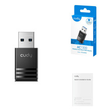 „Cudy WU1300S“ tinklo plokštė, WLAN, 867 Mbps „Cudy WU1300S“ tinklo plokštė, WLAN, 867 Mbps