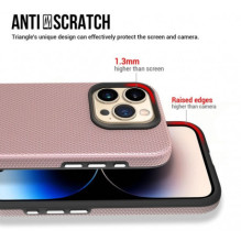 „Vmax“ trikampio formos dėklas „iPhone 16 Pro Max“, rožinio aukso spalvos „Vmax“ trikampio formos dėklas „iPhone 16 Pro Max“, rožinio aukso spalvos