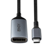 Keitiklis - Lindy USB Type C Į DisplayPort 8K60 Keitiklis 32.4Gbps Juodas Keitiklis - Lindy USB Type C Į DisplayPort 8K60 Keitiklis 32.4Gbps Juodas