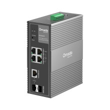 TP-LINK Omada 6-Port Gigabit Industrial Easy Managed Switch with 3-Port PoE+ and 1-Port PoE++